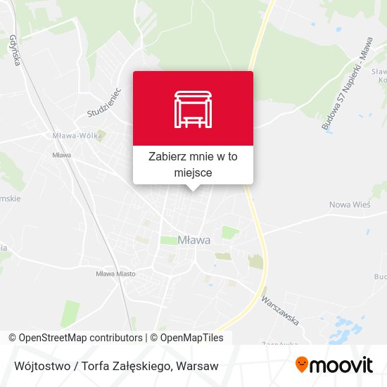 Mapa Wójtostwo / Torfa Załęskiego