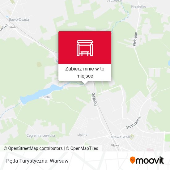 Mapa Pętla Turystyczna