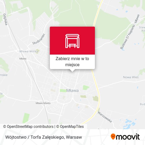 Mapa Wójtostwo / Torfa Załęskiego