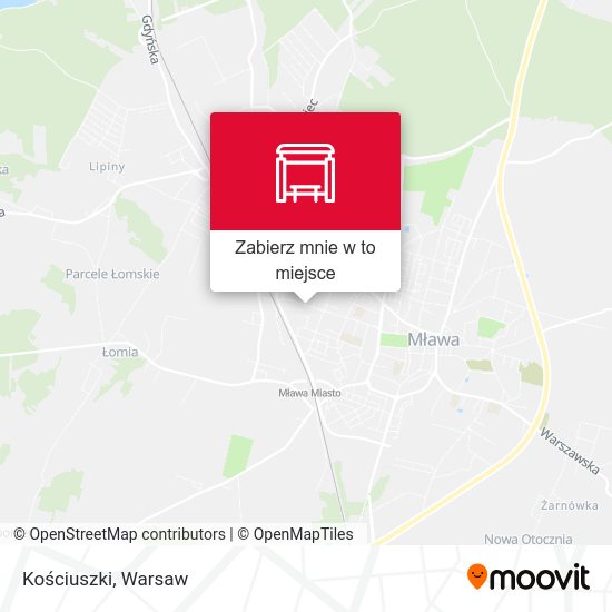 Mapa Kościuszki