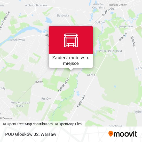 Mapa POD Głosków 02