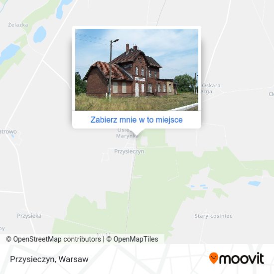 Mapa Przysieczyn