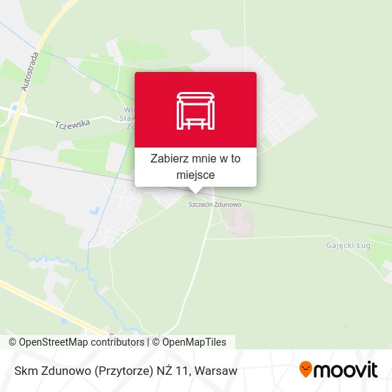 Mapa Skm Zdunowo (Przytorze) NŻ 11