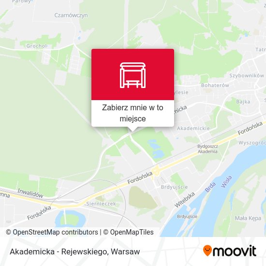 Mapa Akademicka - Rejewskiego