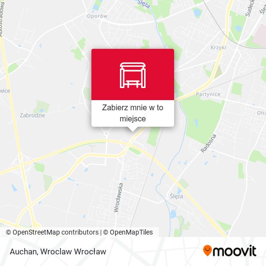 Mapa Auchan