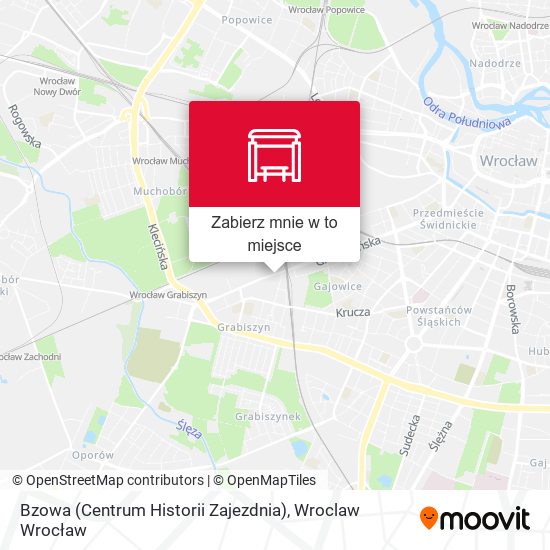 Mapa Bzowa (Centrum Historii Zajezdnia)