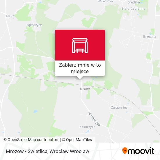 Mapa Mrozów - Świetlica