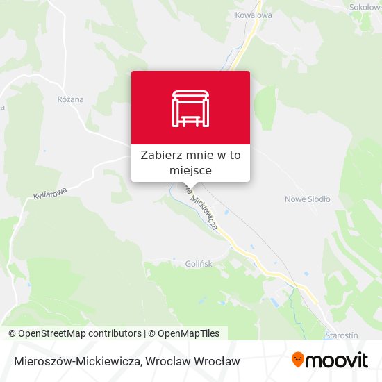 Mapa Mieroszów-Mickiewicza