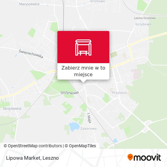 Mapa Lipowa Market