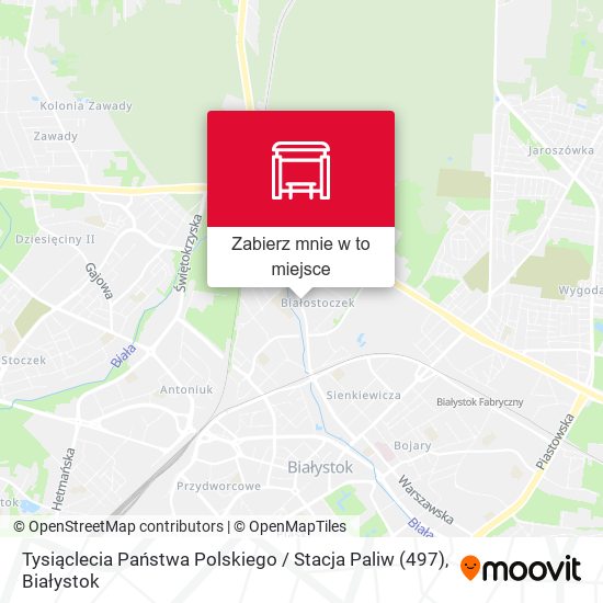 Mapa Tysiąclecia Państwa Polskiego / Stacja Paliw (497)