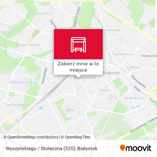 Mapa Wyszyńskiego / Stołeczna (520)