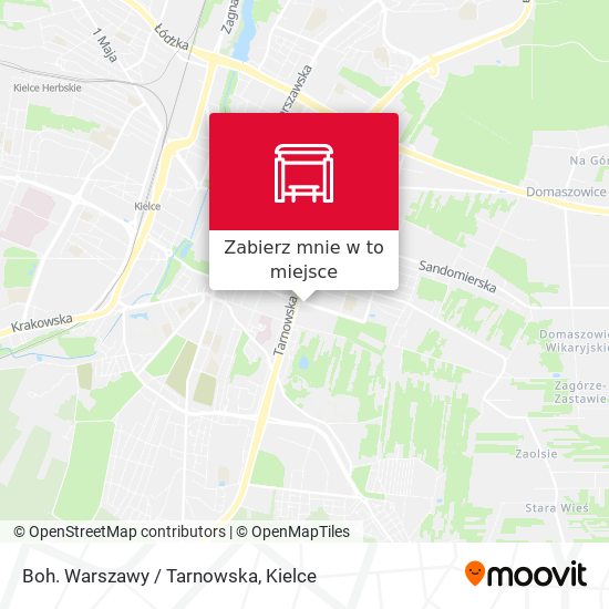 Mapa Boh. Warszawy / Tarnowska