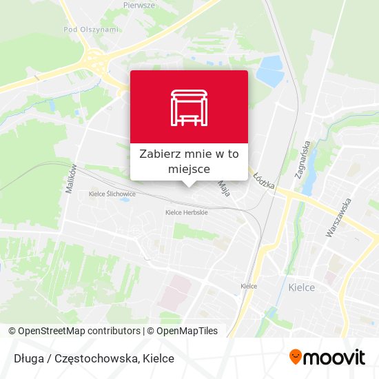 Mapa Długa / Częstochowska