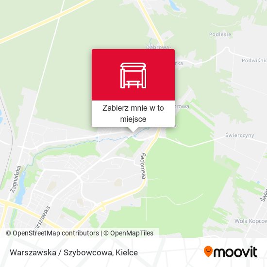 Mapa Warszawska / Szybowcowa