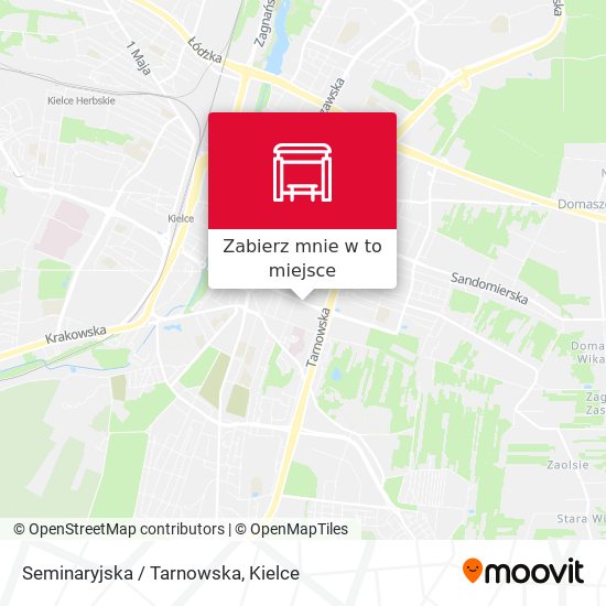 Mapa Seminaryjska / Tarnowska