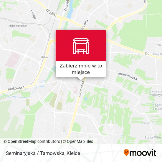 Mapa Seminaryjska / Tarnowska