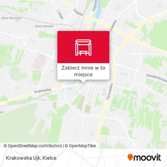 Mapa Krakowska Ujk