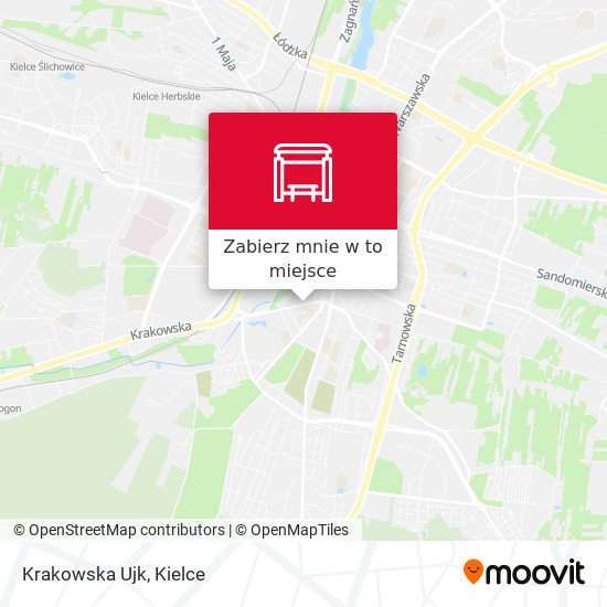 Mapa Krakowska Ujk