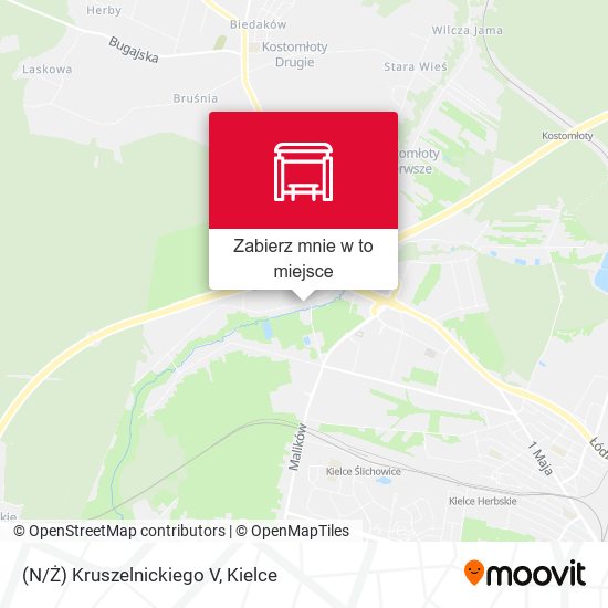 Mapa (N/Ż) Kruszelnickiego V