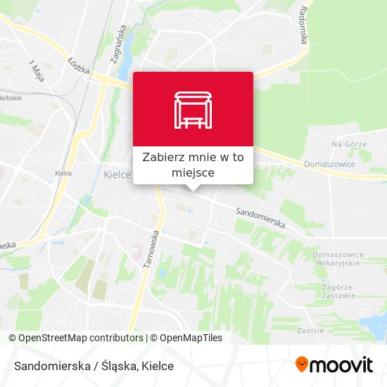 Mapa Sandomierska / Śląska