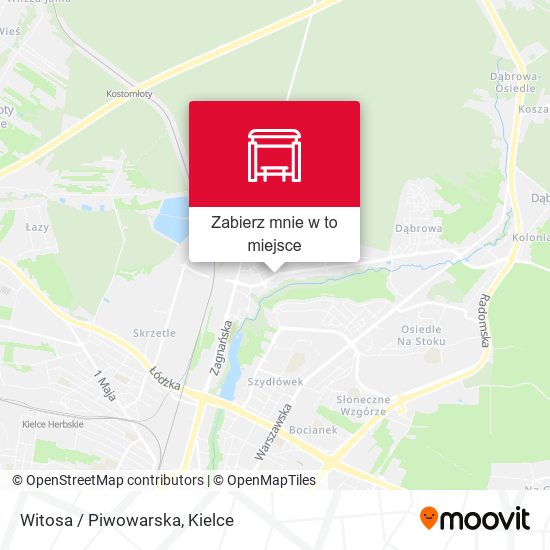 Mapa Witosa / Piwowarska