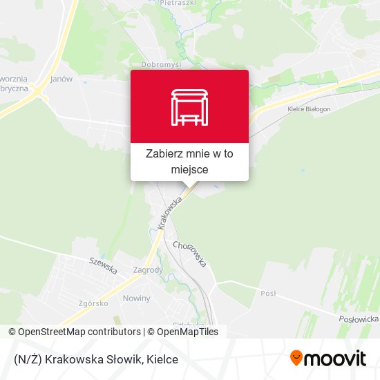 Mapa (N/Ż) Krakowska Słowik