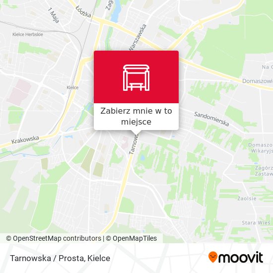 Mapa Tarnowska / Prosta