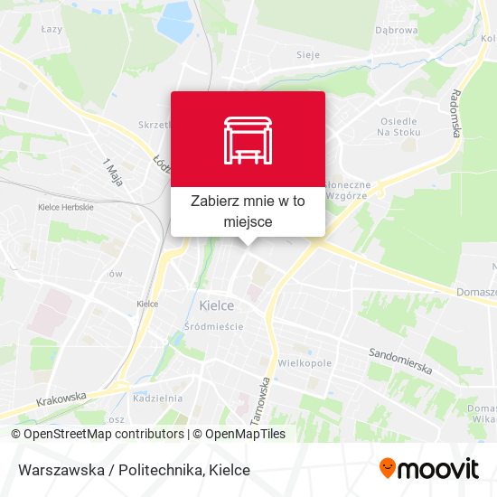Mapa Warszawska / Politechnika