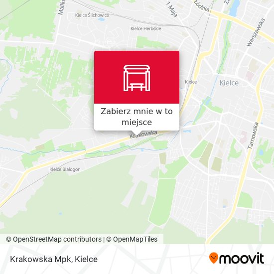 Mapa Krakowska Mpk