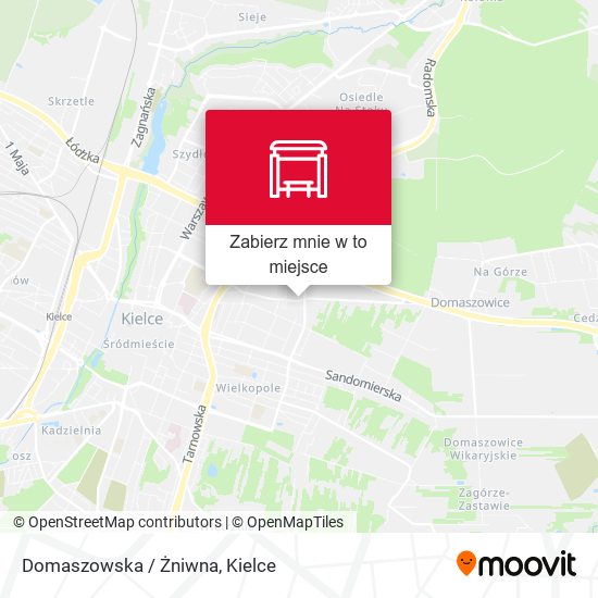 Mapa Domaszowska / Żniwna