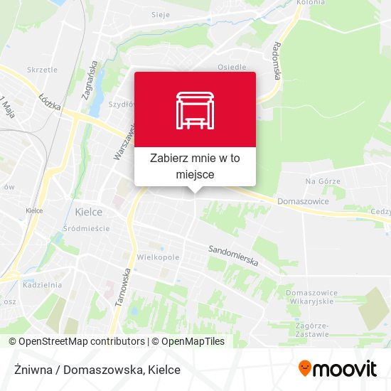 Mapa Żniwna / Domaszowska