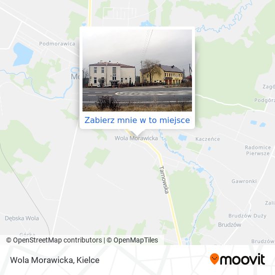 Mapa Wola Morawicka