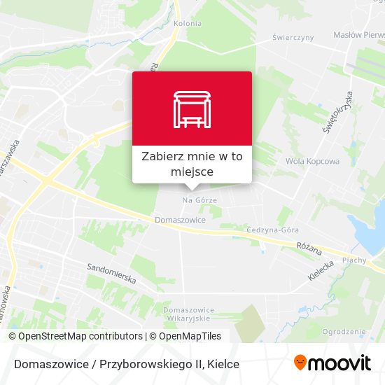 Mapa Domaszowice / Przyborowskiego II