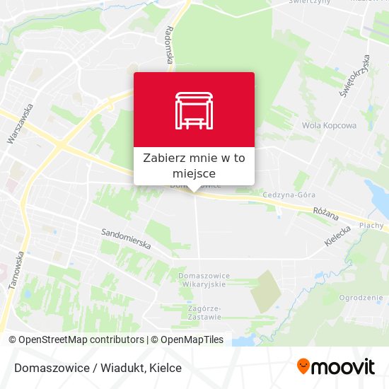 Mapa Domaszowice / Wiadukt