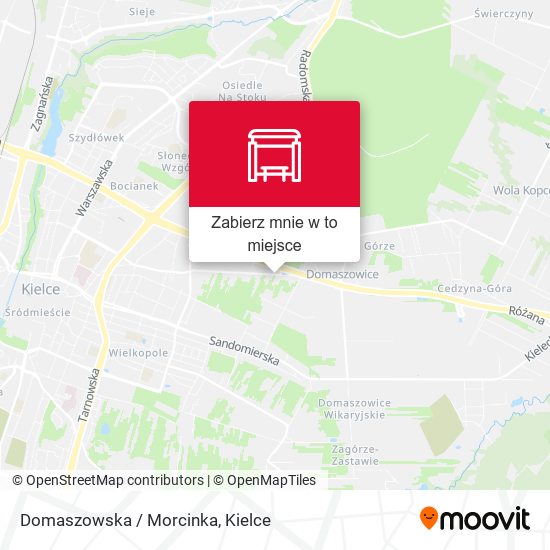 Mapa Domaszowska / Morcinka