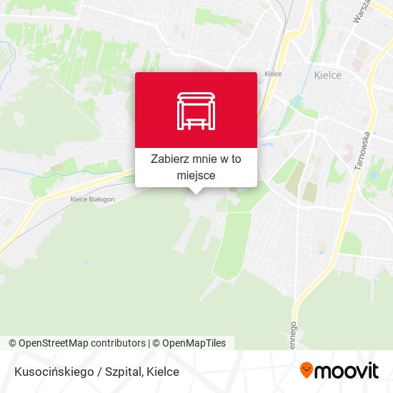 Mapa Kusocińskiego / Szpital