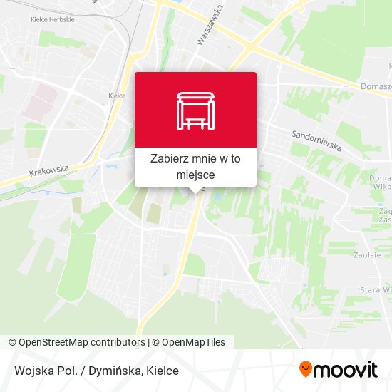 Mapa Wojska Pol. / Dymińska