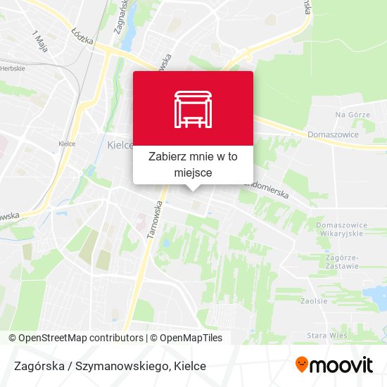 Mapa Zagórska / Szymanowskiego