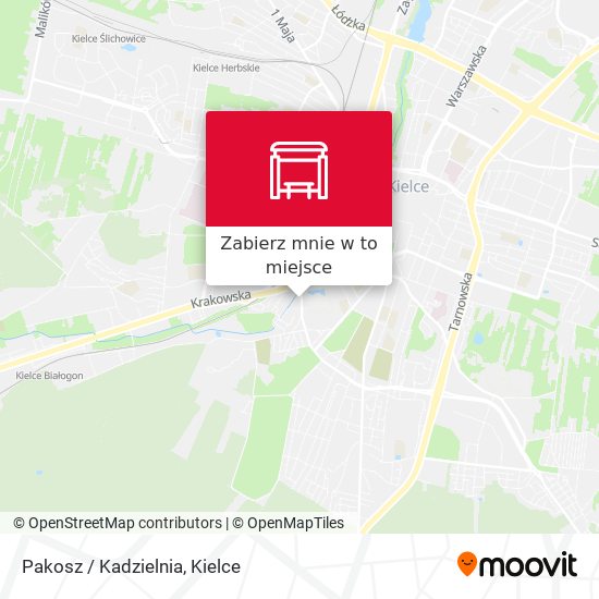 Mapa Pakosz / Kadzielnia