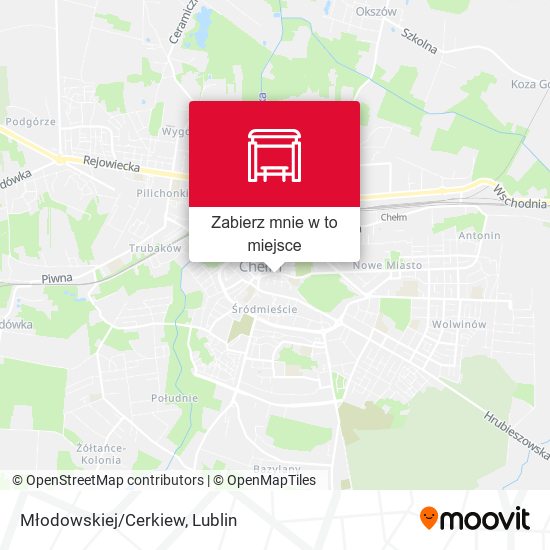 Mapa Młodowskiej/Cerkiew