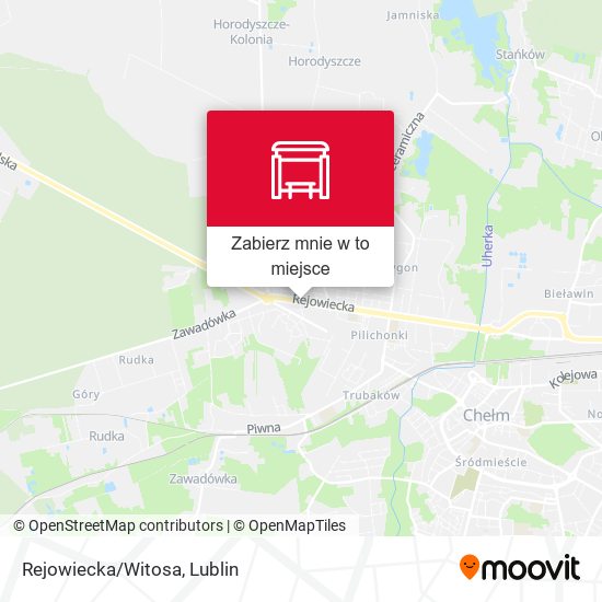 Mapa Rejowiecka/Witosa