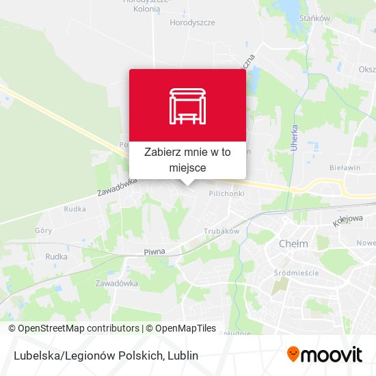 Mapa Lubelska/Legionów Polskich
