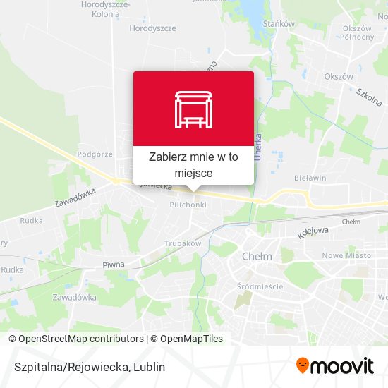 Mapa Szpitalna/Rejowiecka