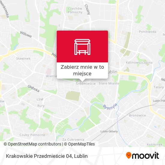Mapa Krakowskie Przedmieście 04