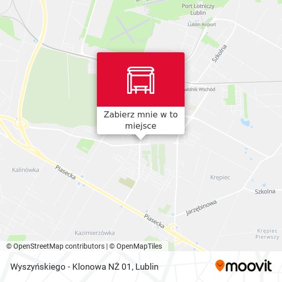 Mapa Wyszyńskiego - Klonowa NŻ 01
