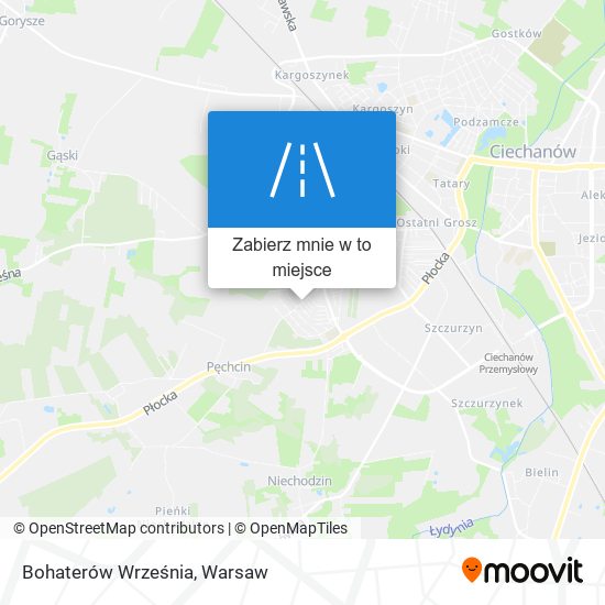 Mapa Bohaterów Września