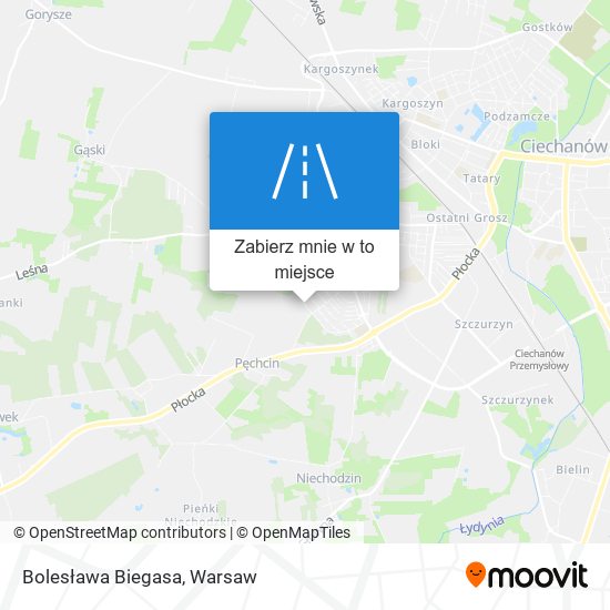 Mapa Bolesława Biegasa