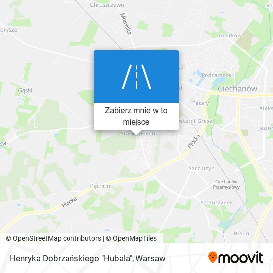 Mapa Henryka Dobrzańskiego "Hubala"