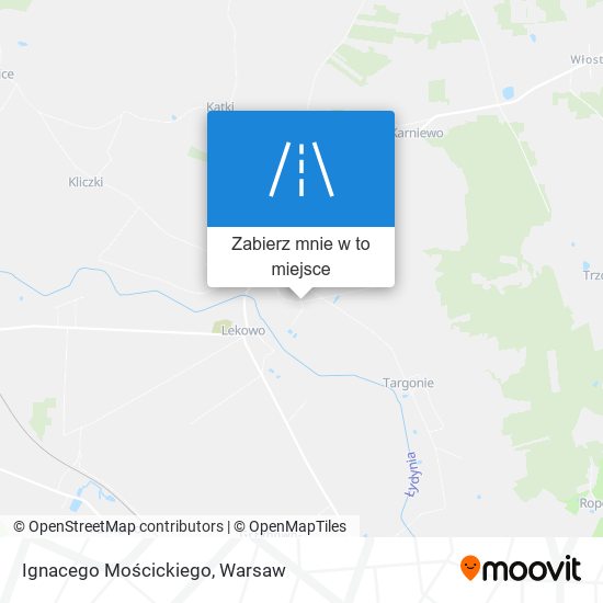 Mapa Ignacego Mościckiego