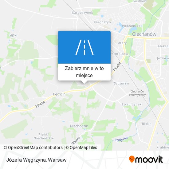 Mapa Józefa Węgrzyna